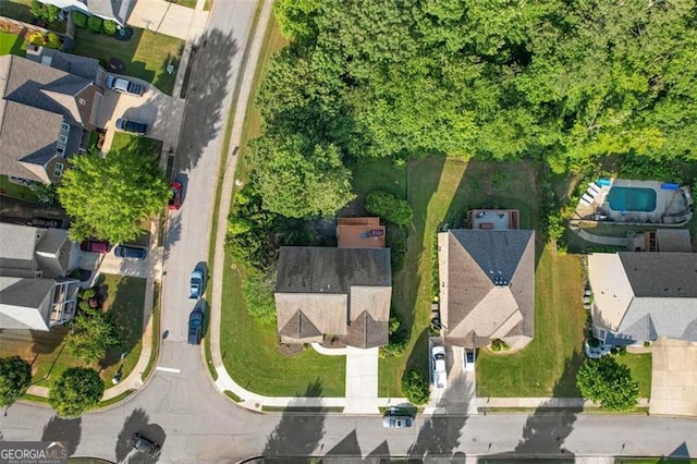 109 Hale View Cir, Canton, GA 30114 - aerial view of property's location with nearby suburban area