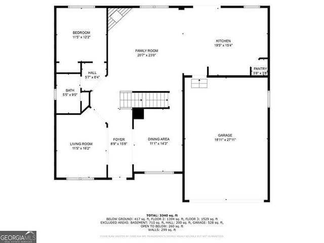 109 Hale View Cir, Canton, GA 30114 - view of room layout