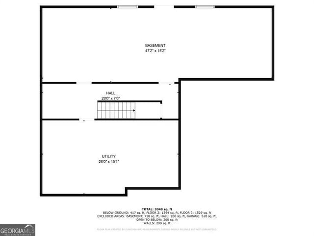 109 Hale View Cir, Canton, GA 30114 - view of floor plan / room layout