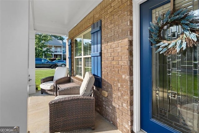 109 Hale View Cir, Canton, GA 30114 - view of covered porch