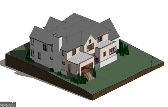 125 Spring Dr, Roswell, GA 30075 - view of property floor plan