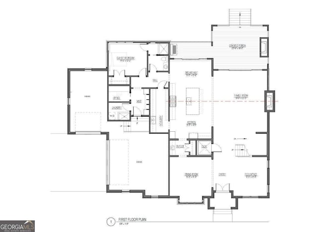 125 Spring Dr, Roswell, GA 30075 - view of property floor plan