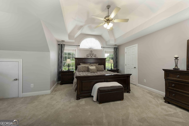 481 Fields Ferry Dr NE, Calhoun, GA 30701 - bedroom featuring light carpet and a ceiling fan