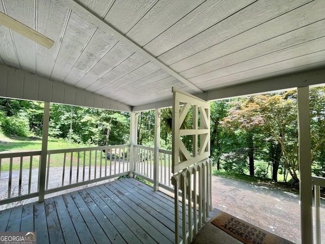 906 Billy Watts Cove Rd, Tiger, GA 30576 - view of deck