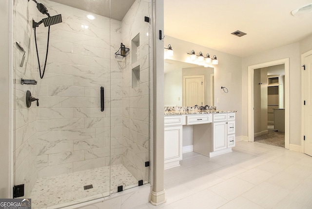 10 Ridgeview Ct, Newnan, GA 30263 - bathroom with a stall shower and vanity