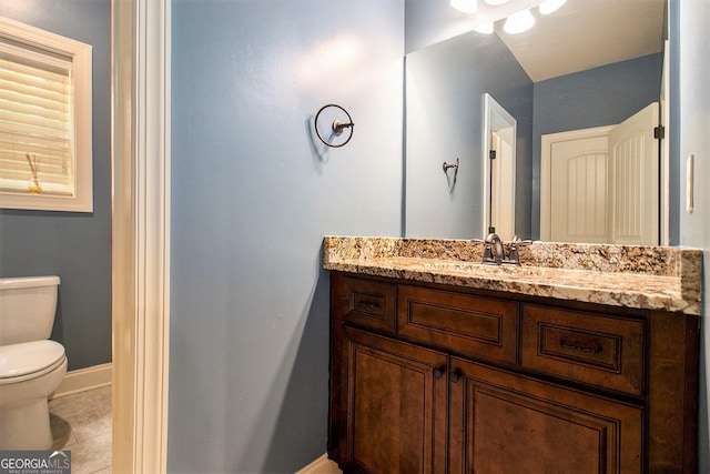 10 Ridgeview Ct, Newnan, GA 30263 - bathroom with vanity and tile patterned flooring