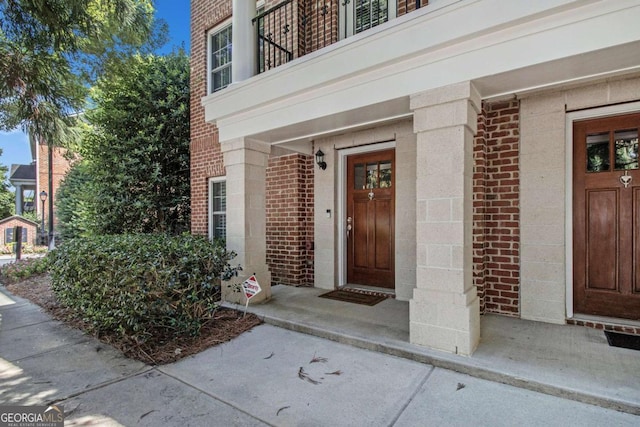 1836 Preserve Way, Brookhaven, GA 30341 - property entrance featuring brick siding