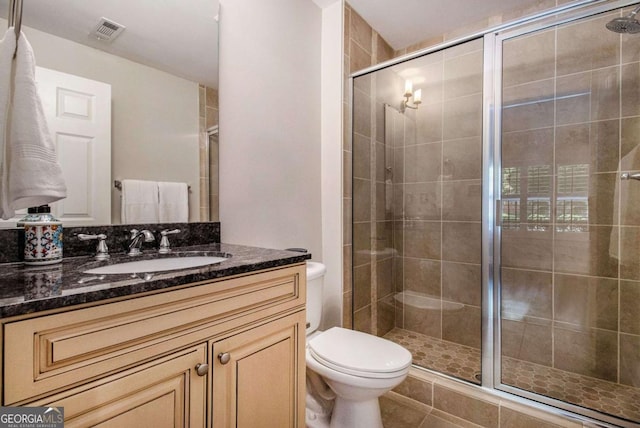 1836 Preserve Way, Brookhaven, GA 30341 - full bath with vanity, a stall shower, and tile patterned floors