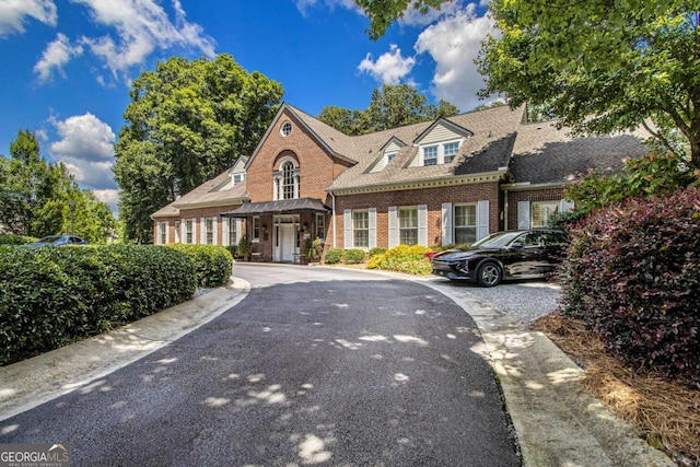 1836 Preserve Way, Brookhaven, GA 30341 - view of front of home with brick siding and curved driveway