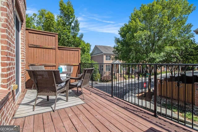 1836 Preserve Way, Brookhaven, GA 30341 - deck featuring outdoor dining area