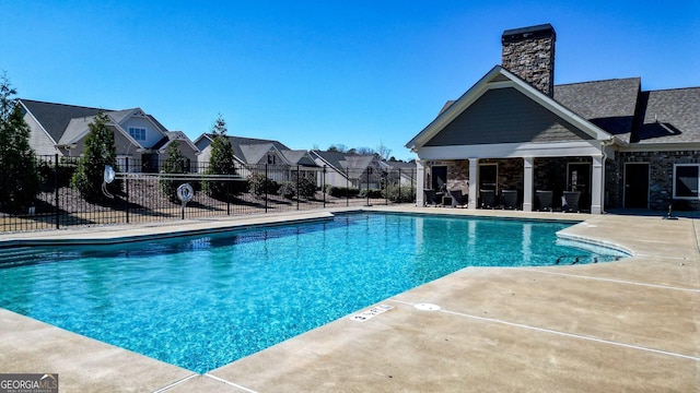 5640 Hammock Way, Cumming, GA 30028 - community pool featuring a patio and a residential view