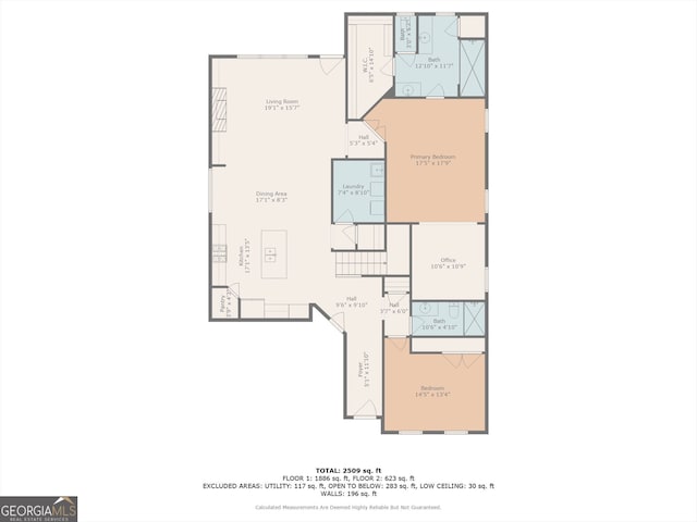 5640 Hammock Way, Cumming, GA 30028 - view of home floor plan