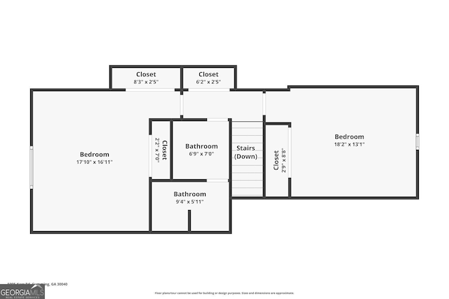 5095 Karr Rd, Cumming, GA 30040 - view of room layout