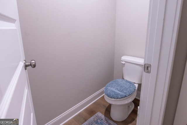 11 Rachel Ln, Hartwell, GA 30643 - bathroom with toilet and wood finished floors
