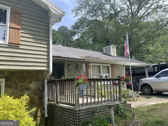 1791 Little Fawn Trl NW, Conyers, GA 30012 - view of deck