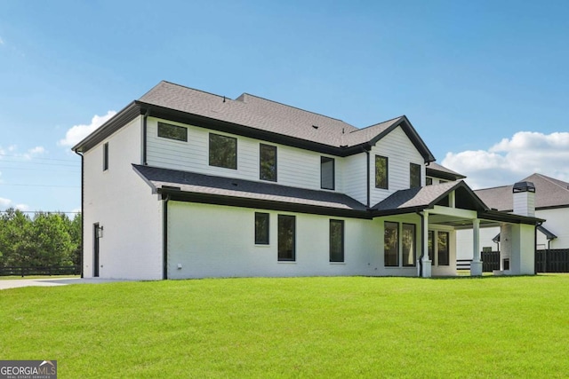 3205 Bold Springs Rd, Dacula, GA 30019 - rear view of house featuring roof with shingles