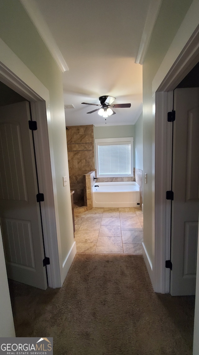 90 Alcovy Reserve Way, Covington, GA 30014 - corridor featuring baseboards and carpet