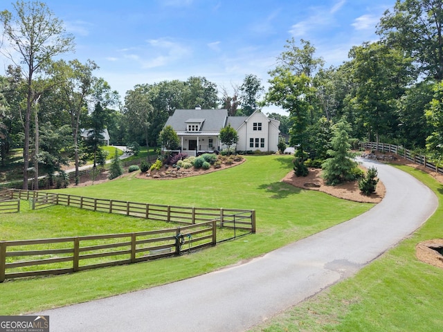 4813 Jess Helton Rd, Gainesville, GA 30506 - view of front facade featuring a view of rural / pastoral area