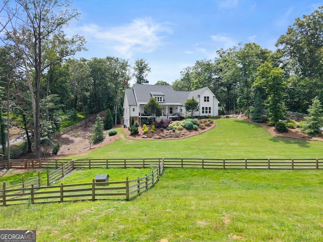 4813 Jess Helton Rd, Gainesville, GA 30506 - view of yard with a view of countryside