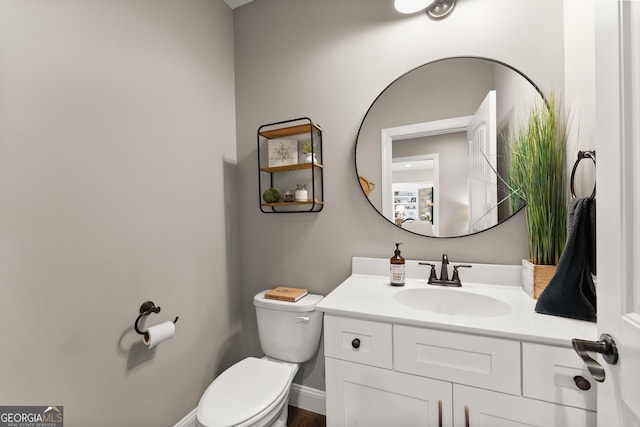 4813 Jess Helton Rd, Gainesville, GA 30506 - bathroom featuring vanity and toilet