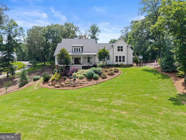 4813 Jess Helton Rd, Gainesville, GA 30506 - view of front facade with covered porch