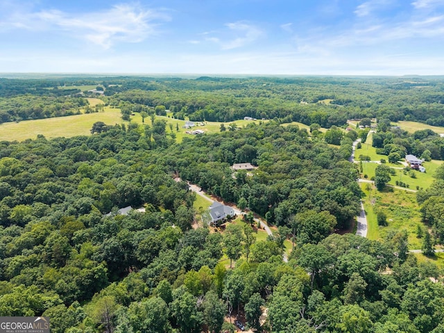 4813 Jess Helton Rd, Gainesville, GA 30506 - drone / aerial view of a heavily wooded area