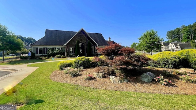 420 Ashbury Cir, Dallas, GA 30157 - view of front of property with a front lawn