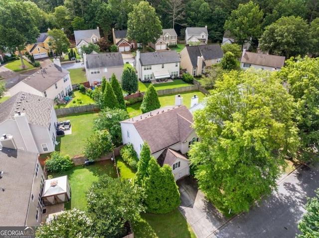 5035 Foxberry Ln, Roswell, GA 30075 - aerial perspective of suburban area