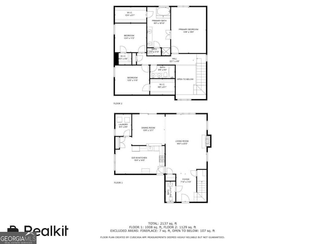 5035 Foxberry Ln, Roswell, GA 30075 - view of floor plan / room layout