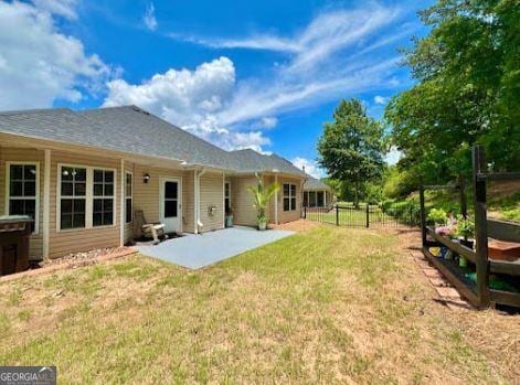 121 Pinnacle Ln, Mcdonough, GA 30253 - rear view of property with a patio