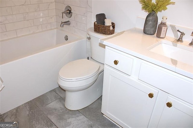 688 Harmony Rd, Temple, GA 30179 - full bathroom with toilet and vanity