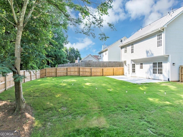5195 Oaks Landing Ct, Sugar Hill, GA 30518 - fenced backyard featuring a patio