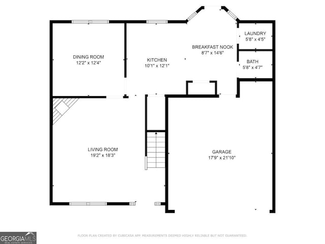 5195 Oaks Landing Ct, Sugar Hill, GA 30518 - view of property floor plan