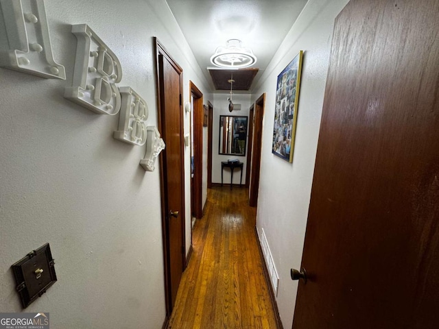 2933 Arlington Rd, East Point, GA 30344 - corridor featuring wood finished floors and baseboards
