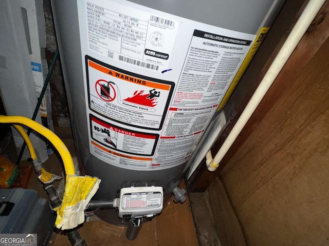2933 Arlington Rd, East Point, GA 30344 - detailed view of gas water heater