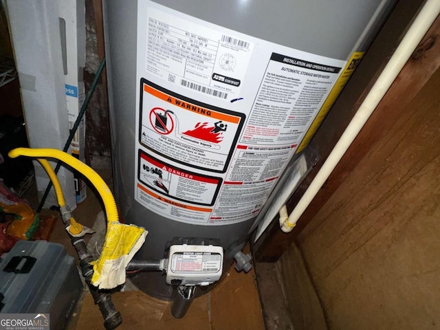 2933 Arlington Rd, East Point, GA 30344 - detailed view of water heater