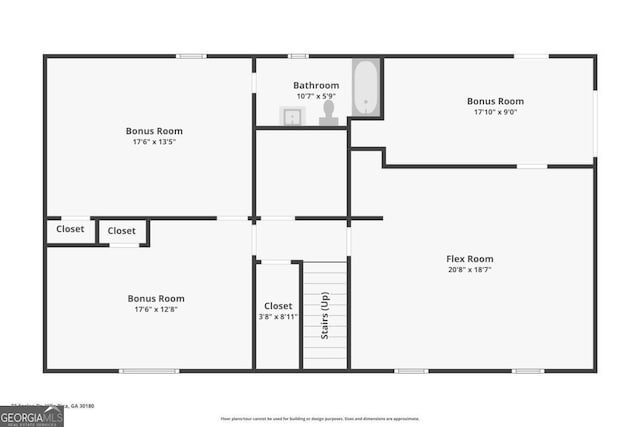 73 Azalea Dr, Villa Rica, GA 30180 - view of room layout