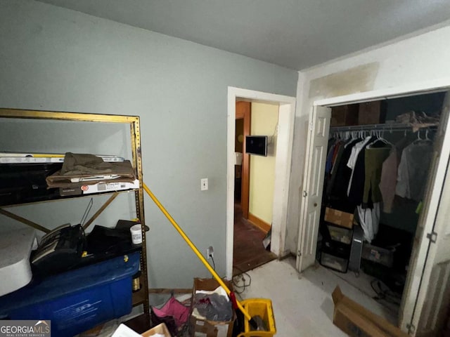 6733 Old Covington Rd, Lithonia, GA 30058 - bedroom featuring a closet