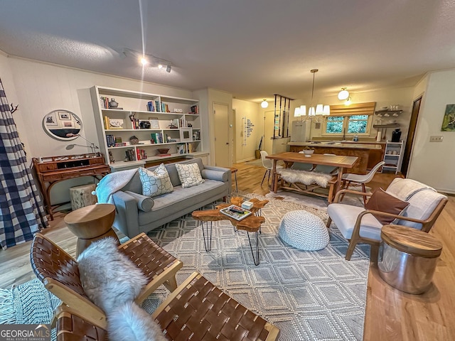 278 W Sugarbush Dr, Dillard, GA 30537 - living room with wood finished floors