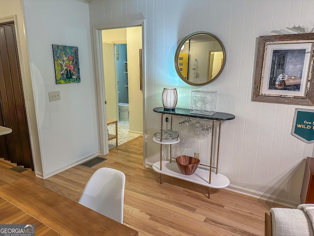 278 W Sugarbush Dr, Dillard, GA 30537 - corridor with wood finished floors and baseboards