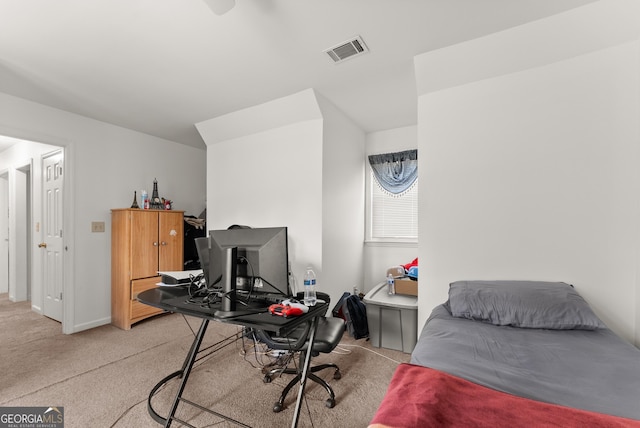 625 Hickory Nobb, Sugar Hill, GA 30518 - bedroom with light colored carpet and a desk