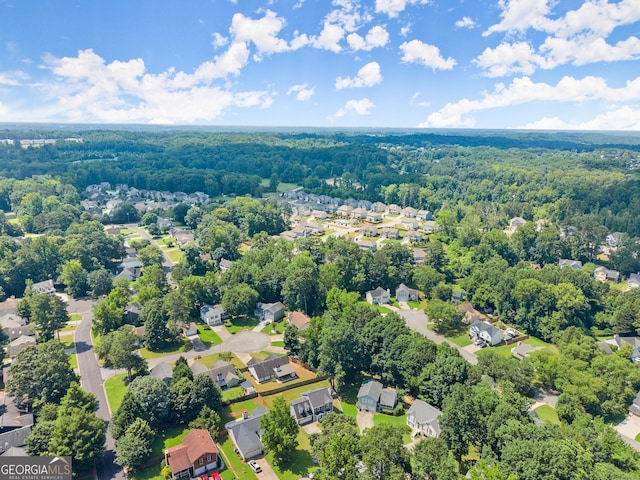 625 Hickory Nobb, Sugar Hill, GA 30518 - aerial view of residential area featuring a forest