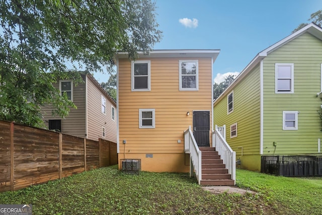 1159 Smith St SW, Atlanta, GA 30310 - back of house with crawl space