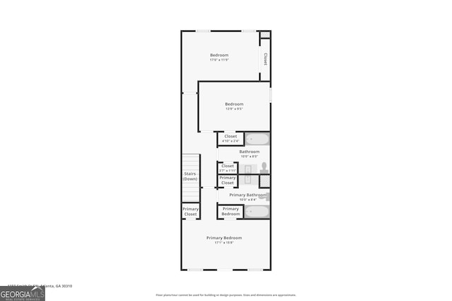 1159 Smith St SW, Atlanta, GA 30310 - view of property floor plan