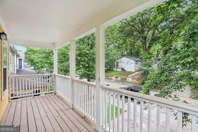 1159 Smith St SW, Atlanta, GA 30310 - view of wooden porch