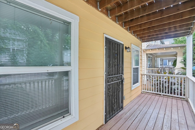 1159 Smith St SW, Atlanta, GA 30310 - view of wooden deck