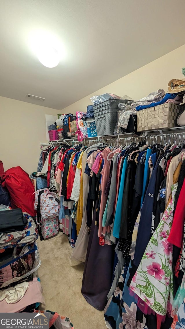 2435 Hickory Station Cir, Snellville, GA 30078 - walk in closet featuring carpet