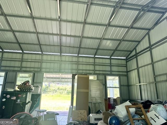 9 June Ln, Eastman, GA 31023 - garage with metal wall