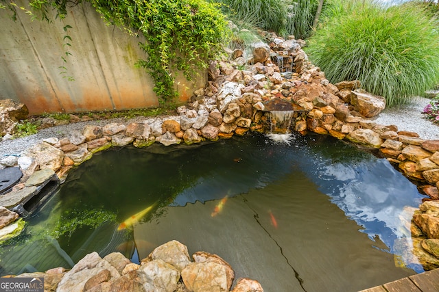 290 Vinson Rd, Tignall, GA 30668 - exterior view of a garden pond
