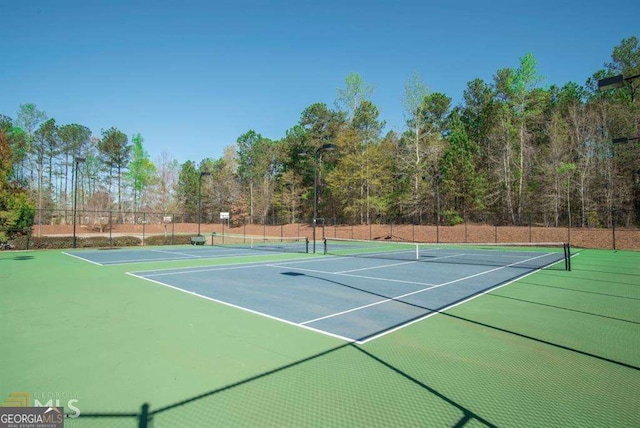 250 Mulberry Dr, Senoia, GA 30276 - view of tennis court with community basketball court